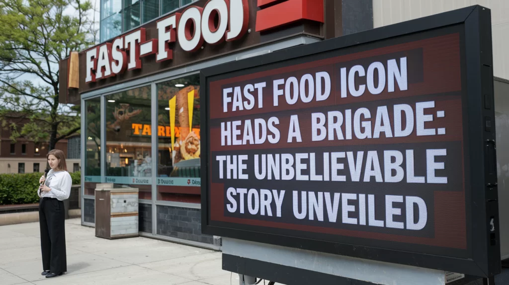 Fast Food Icon Heads a Brigade