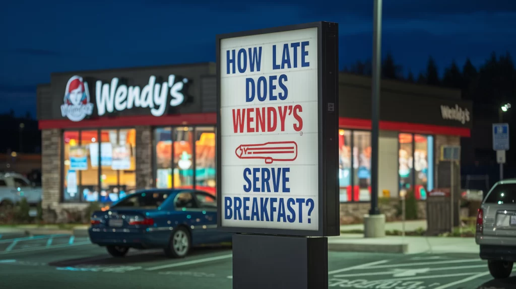 How Late Does Wendy's Serve Breakfast