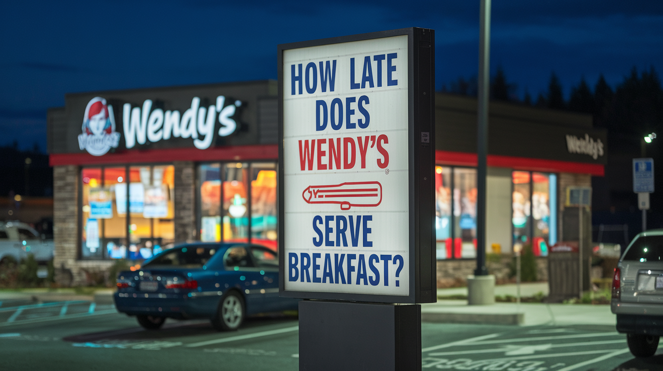 How Late Does Wendy's Serve Breakfast