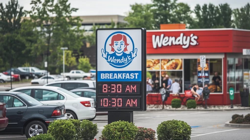 How Late Does Wendy's Serve Breakfast